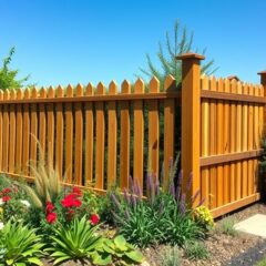 Jak wybrać trwałe i estetyczne ogrodzenie z drewna i innych materiałów