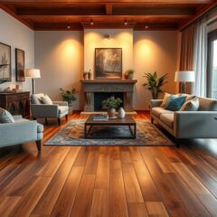 Dlaczego warto wybrać drewnianą podłogę do salonu? Trwałość, estetyka i aranżacja